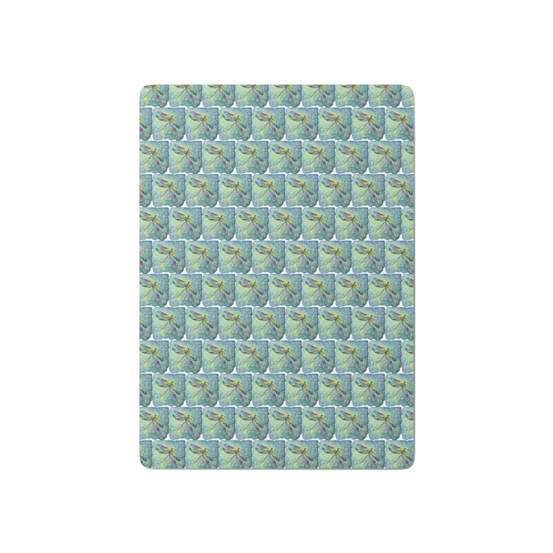 Vibrant Dragonfly Tile Poker Deck product image (1)