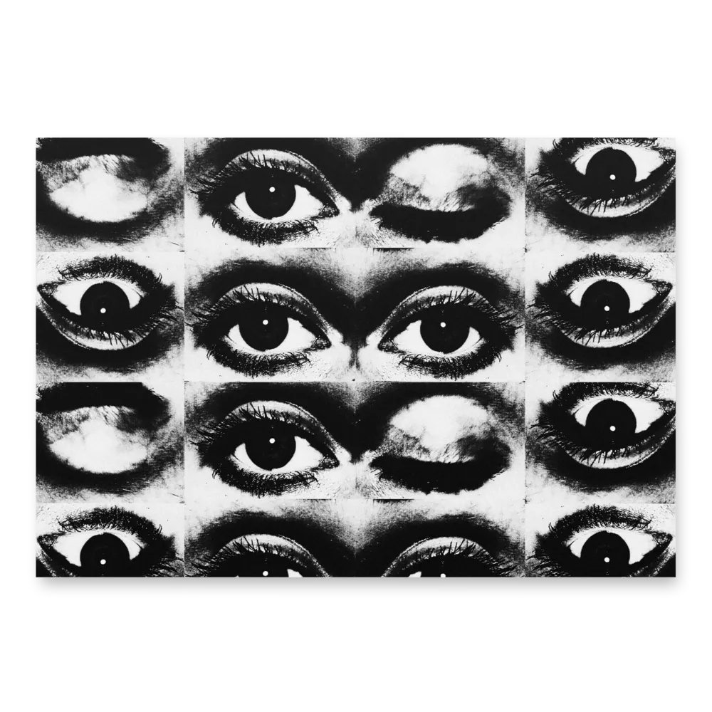 Surreal Black and White Wrapping Paper product image (1)