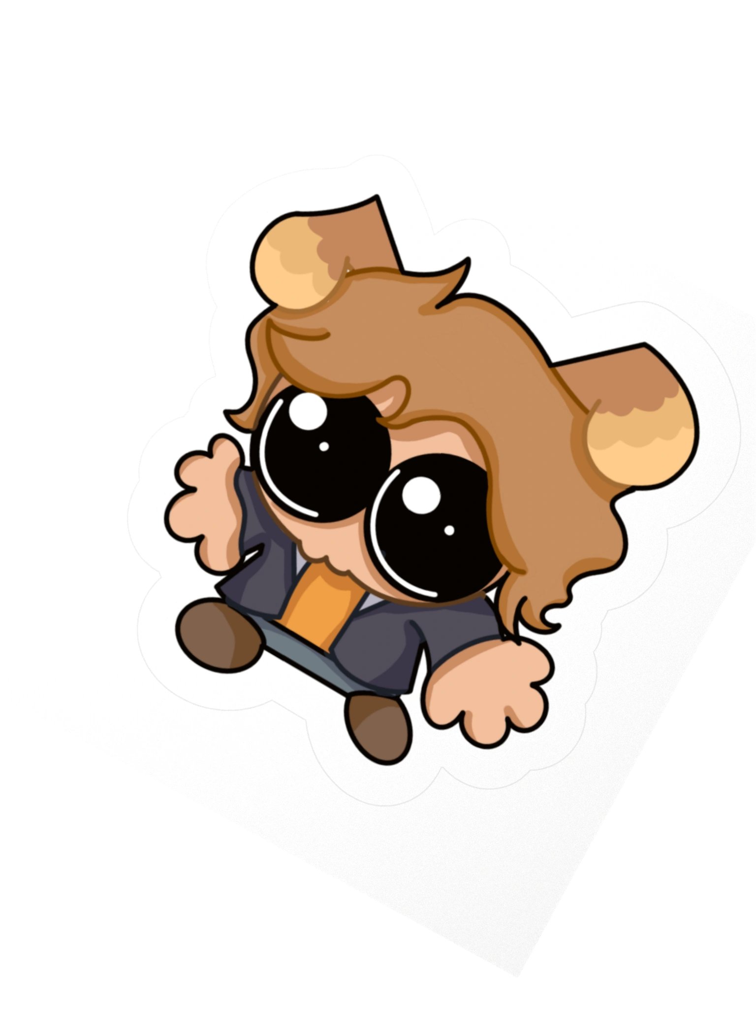 Neverless "Please?" Sticker Design product image (5)
