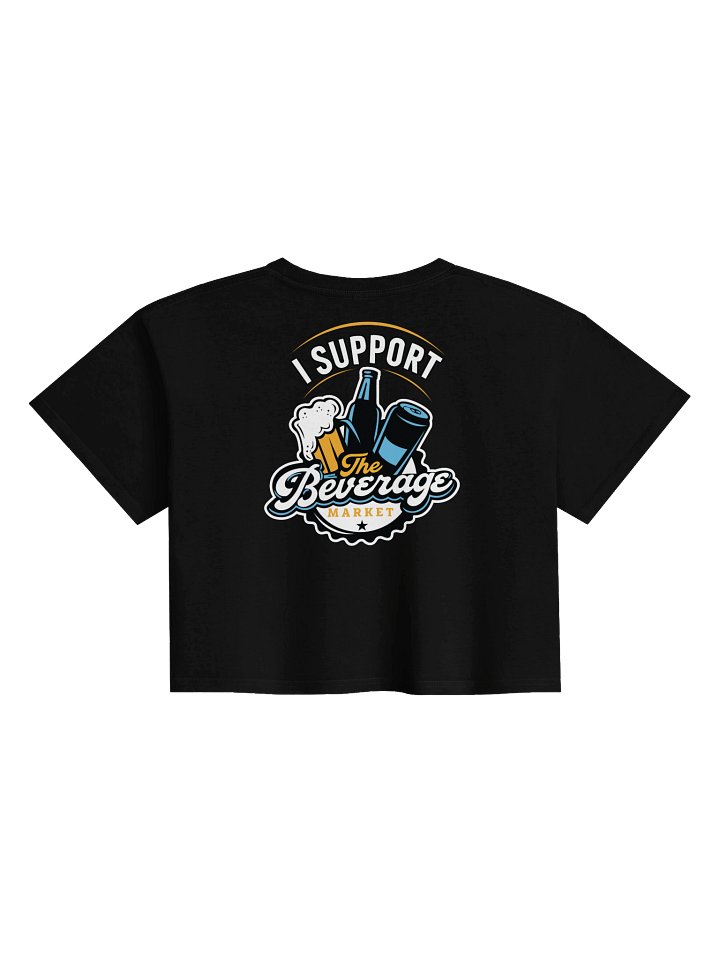 Back Side Crop Top Support - Gold Accents product image (12)