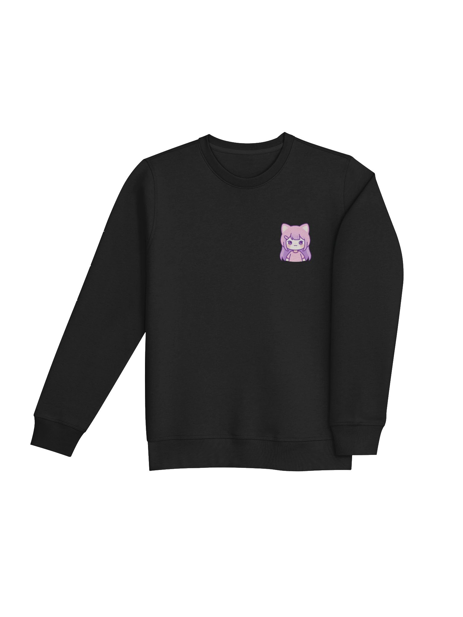 Kawaii Cat Graphic Crewneck Sweatshirt product image (4)