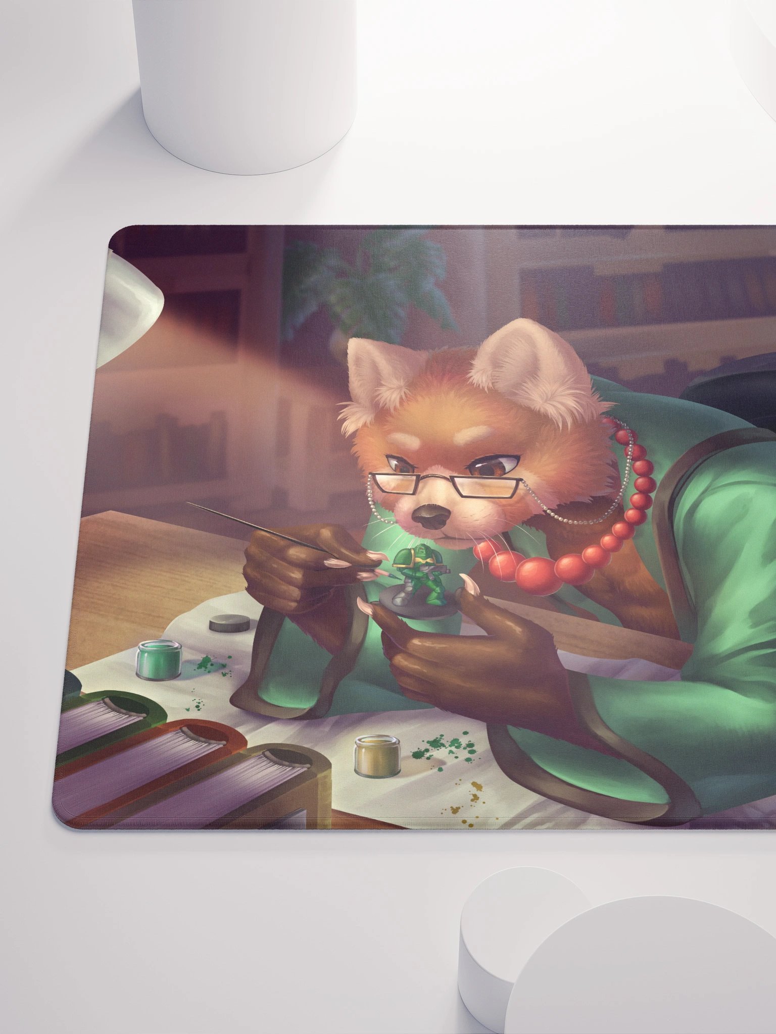 Painterly Panda - Mouse Pad product image (10)