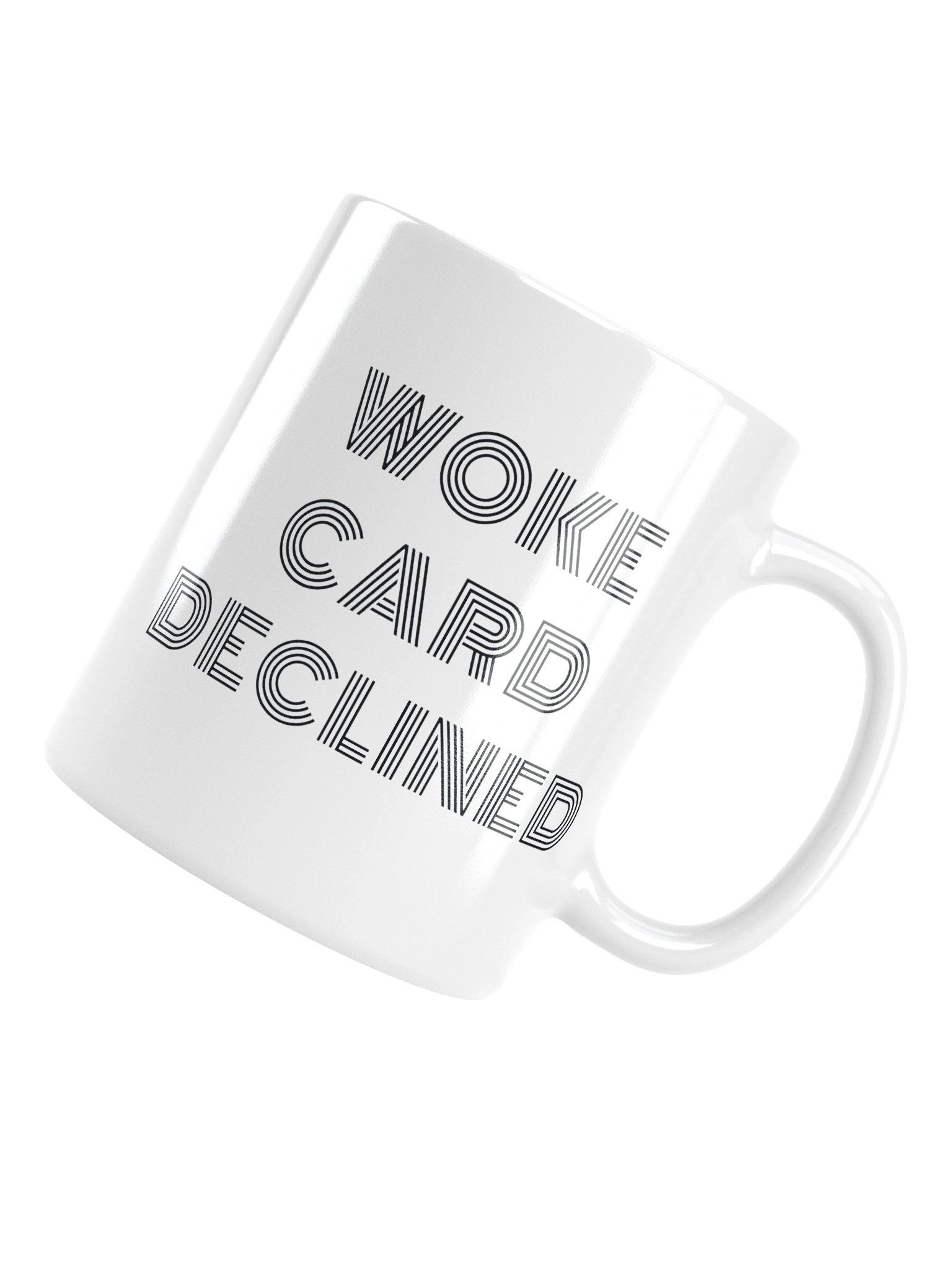 WOKE Card Declined Mug product image (5)
