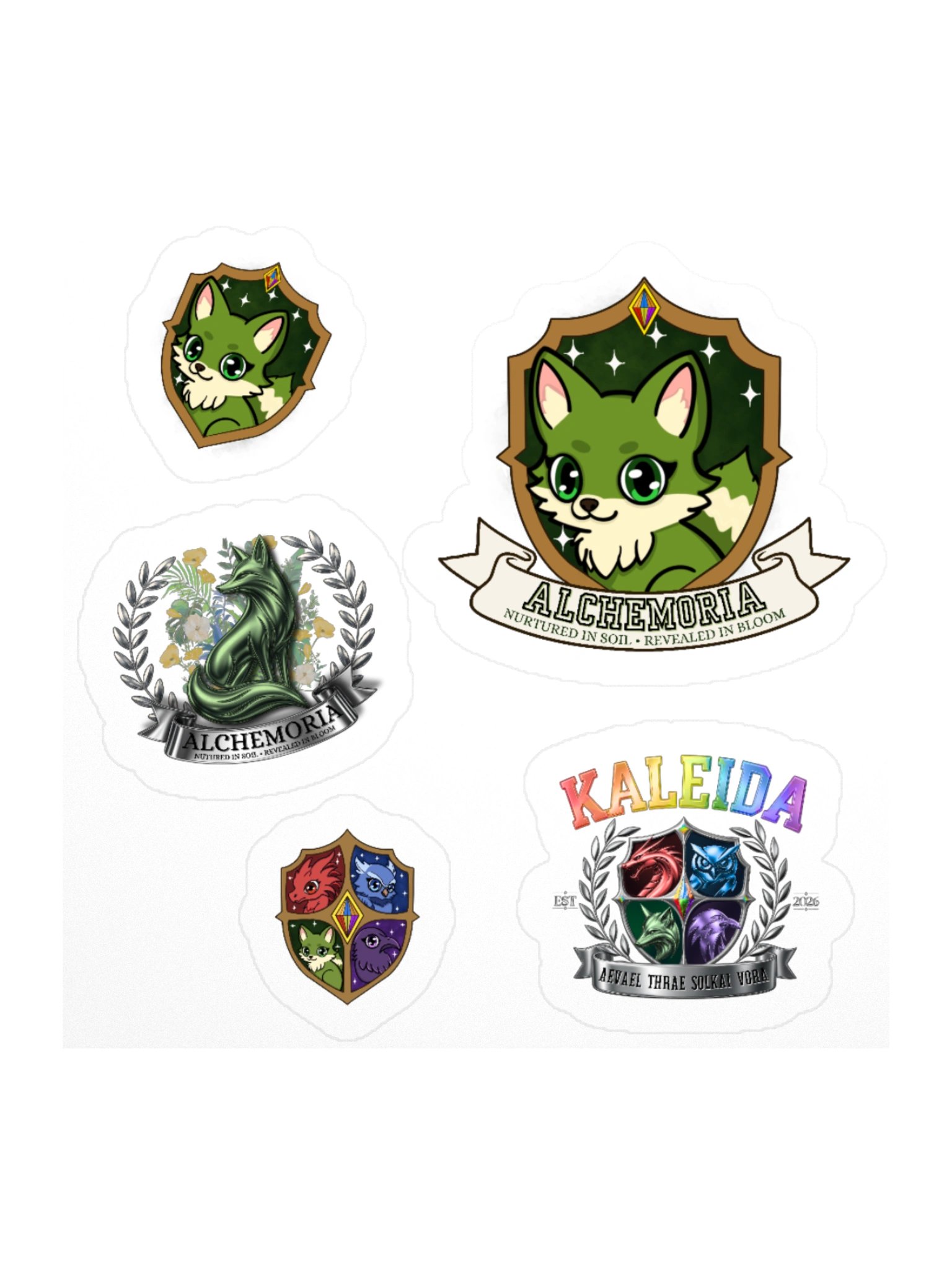 Alchemoria Sticker Sheet product image (1)