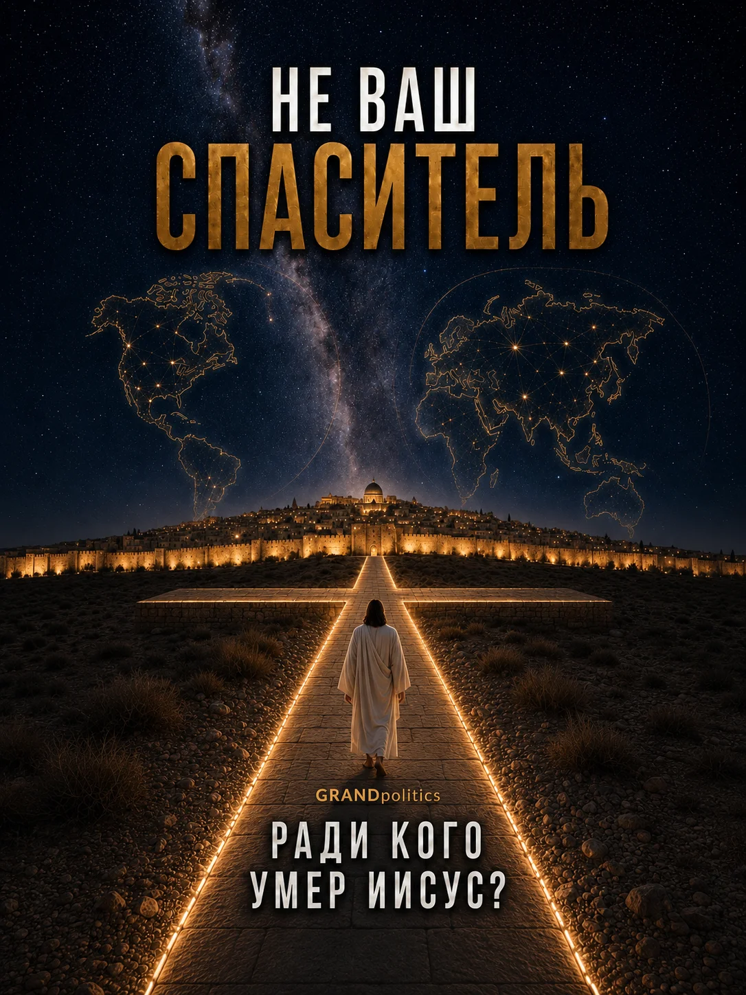 НЕ ВАШ СПАСИТЕЛЬ! РАДИ КОГО УМЕР ИИСУС? product image (1)