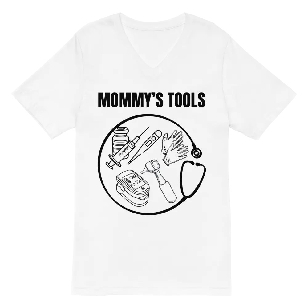 Mommy's Tools, Mindful Explorer V-Neck Tee product image (2)