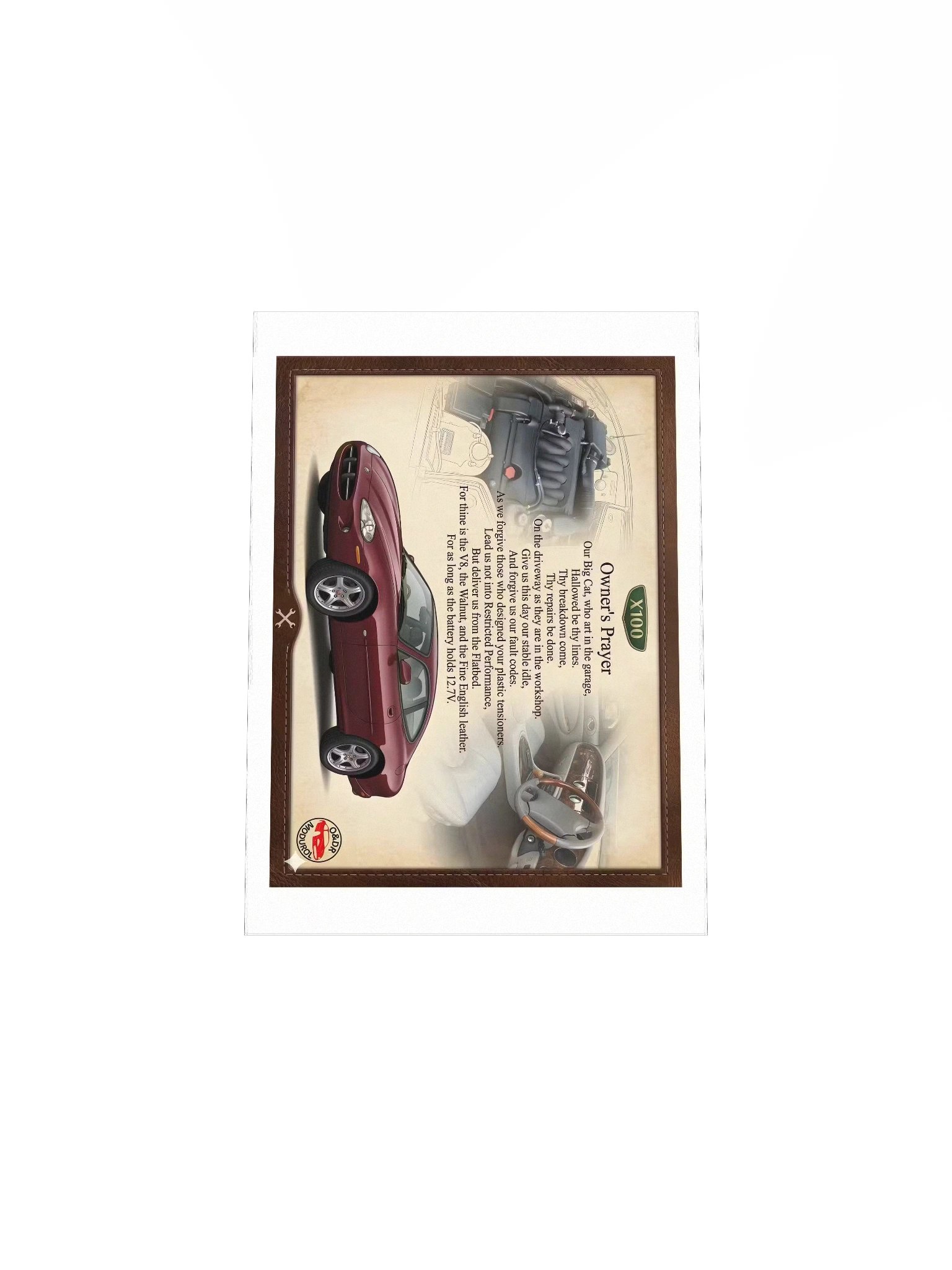 Modurol Premier Contributor - Big Cat Owners Prayer Poster product image (4)