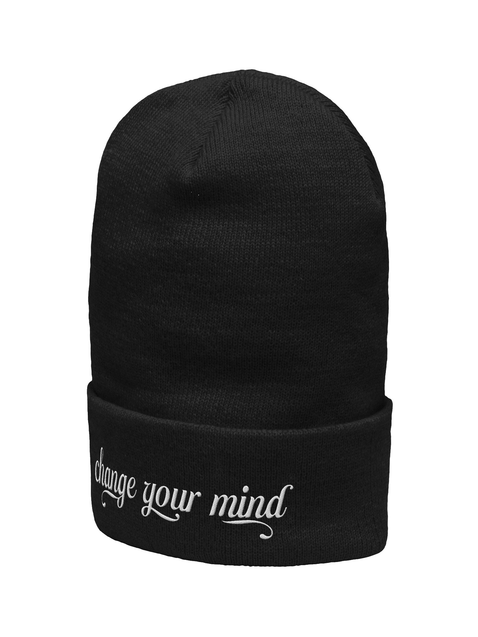 Change Your Mind (Embroidered Script Beanie) product image (2)