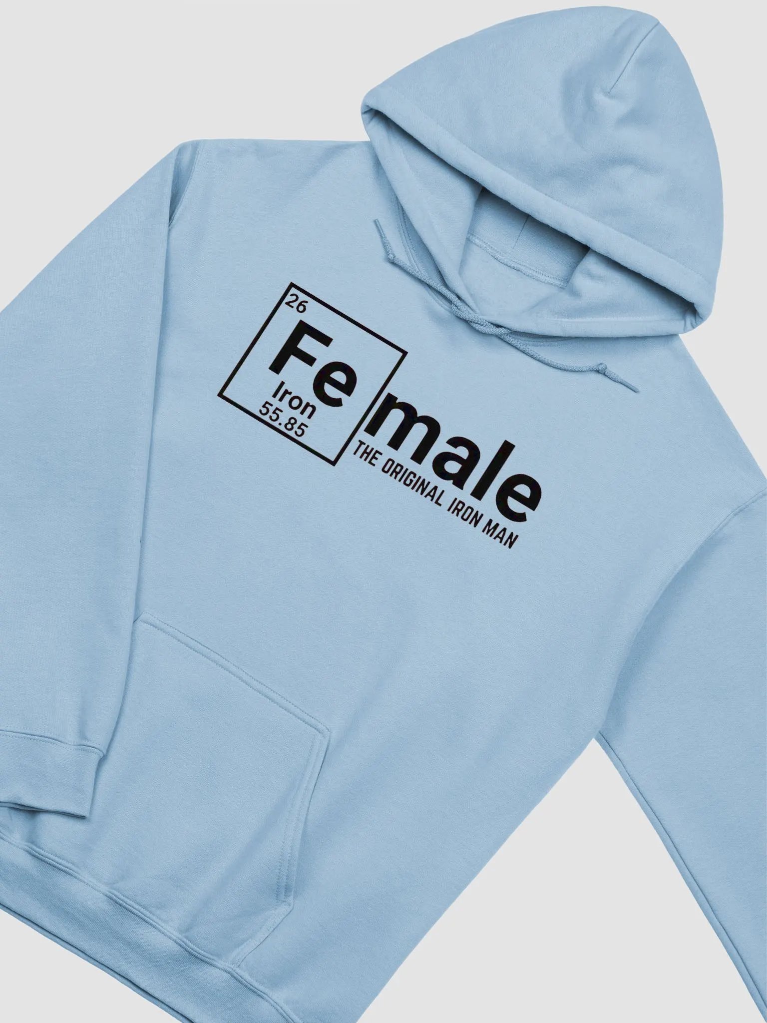 Elemental Power: Female, the Original Iron Man Hoodie product image (1)