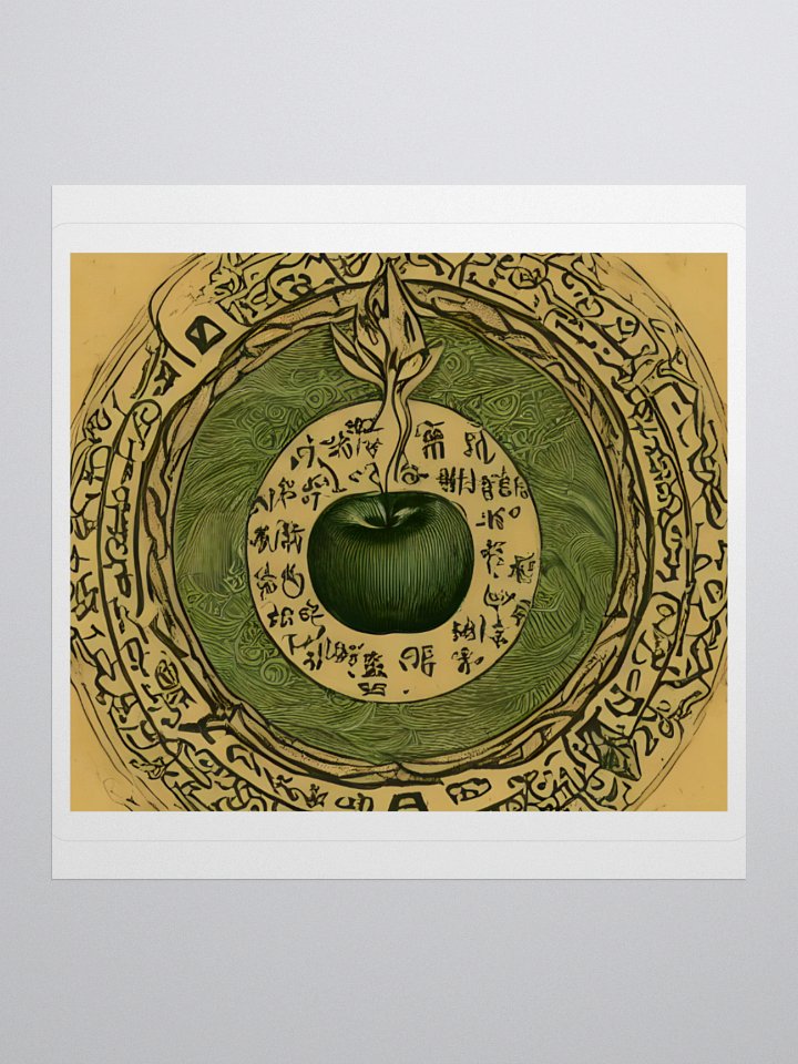 Green Gage Sticker product image (1)