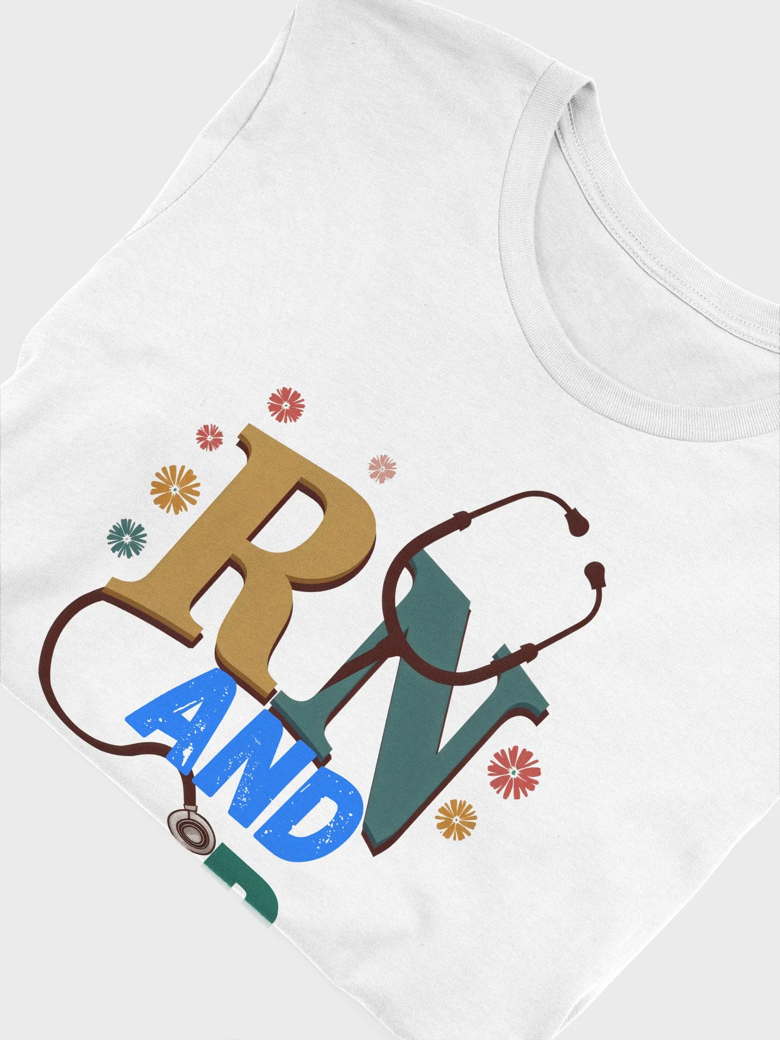 RN AND PROUD Dad Stethoscope T-Shirt product image (51)