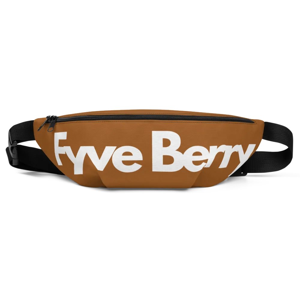 Bold Brown All-Over Print Fanny Pack product image (1)