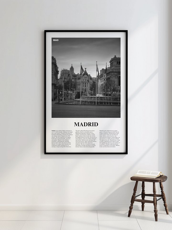 Madrid 03 Newspaper Poster product image (2)