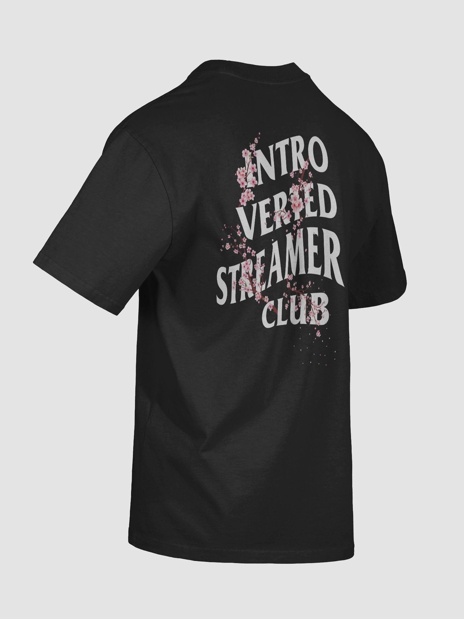 Introverted Streamer Club Sakura Oversized Tee product image (24)