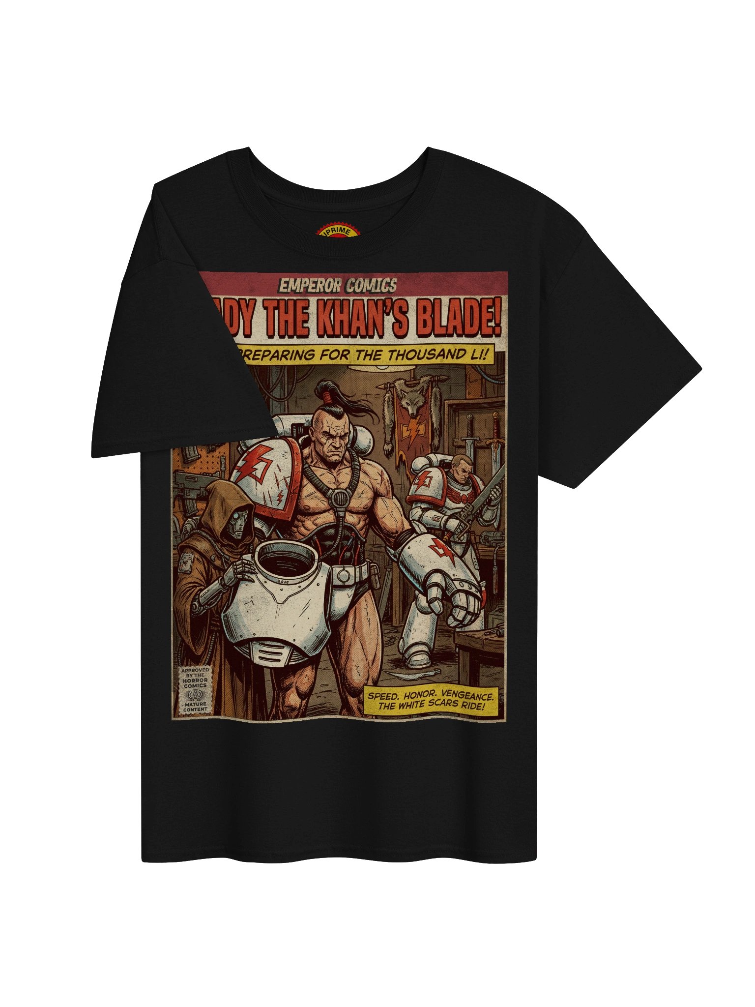 The Khan's Blade Comic Art T-Shirt product image (3)