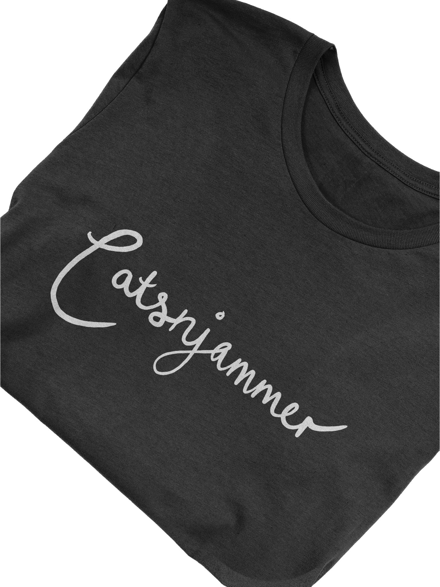 Catsnjammer Script Logo T Shirt - Dark product image (15)