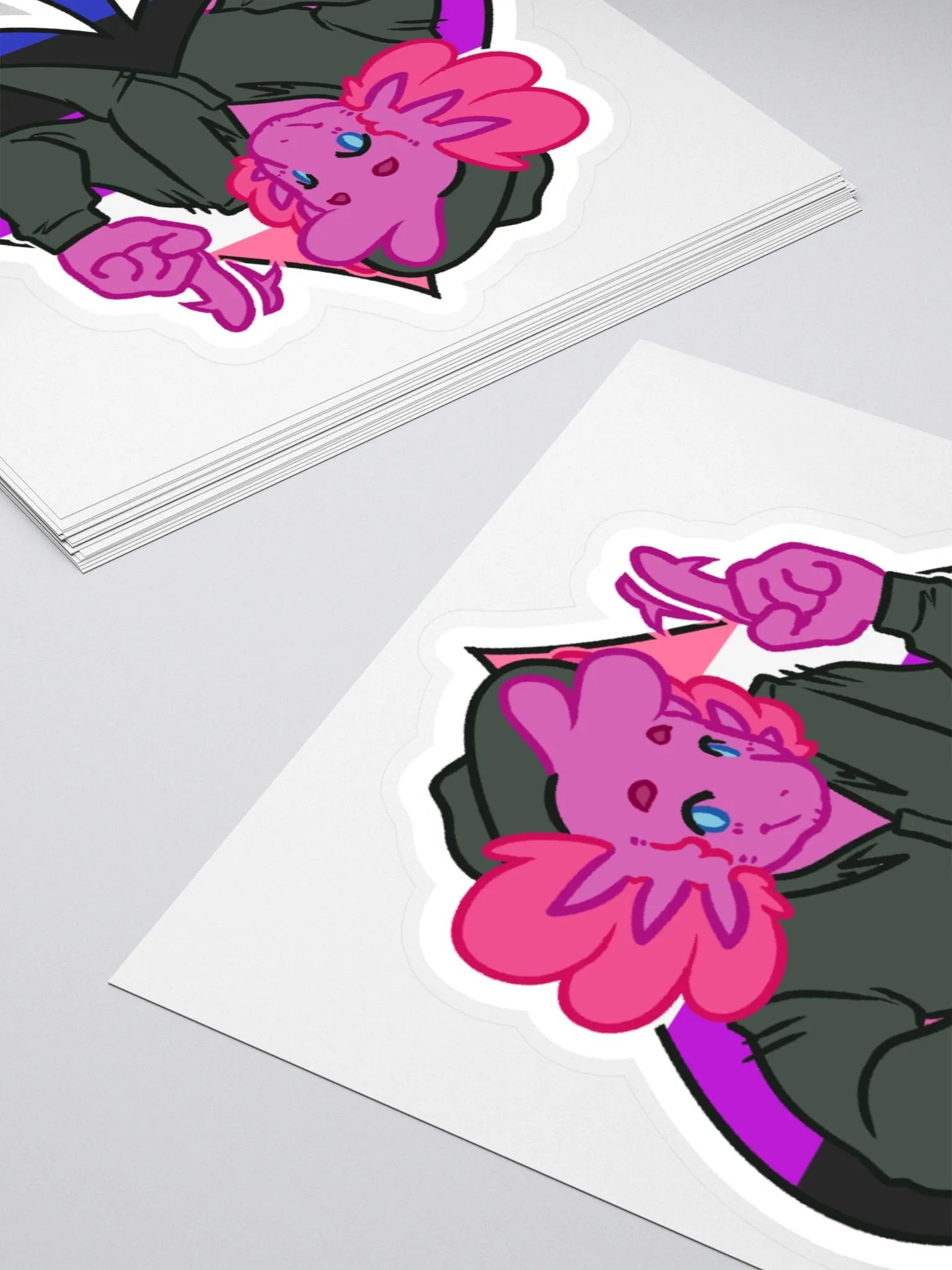 Genderfluid in Spades | Kiss-Cut Sticker product image (4)