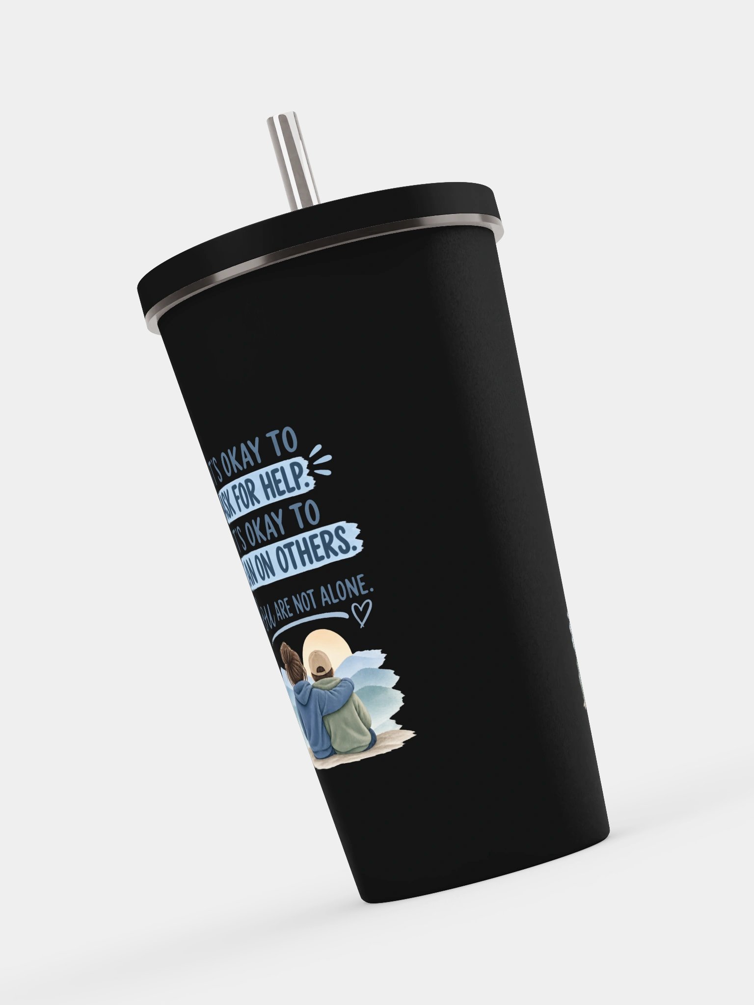 You Don't Have to Carry Every Burden Alone Tumbler product image (7)