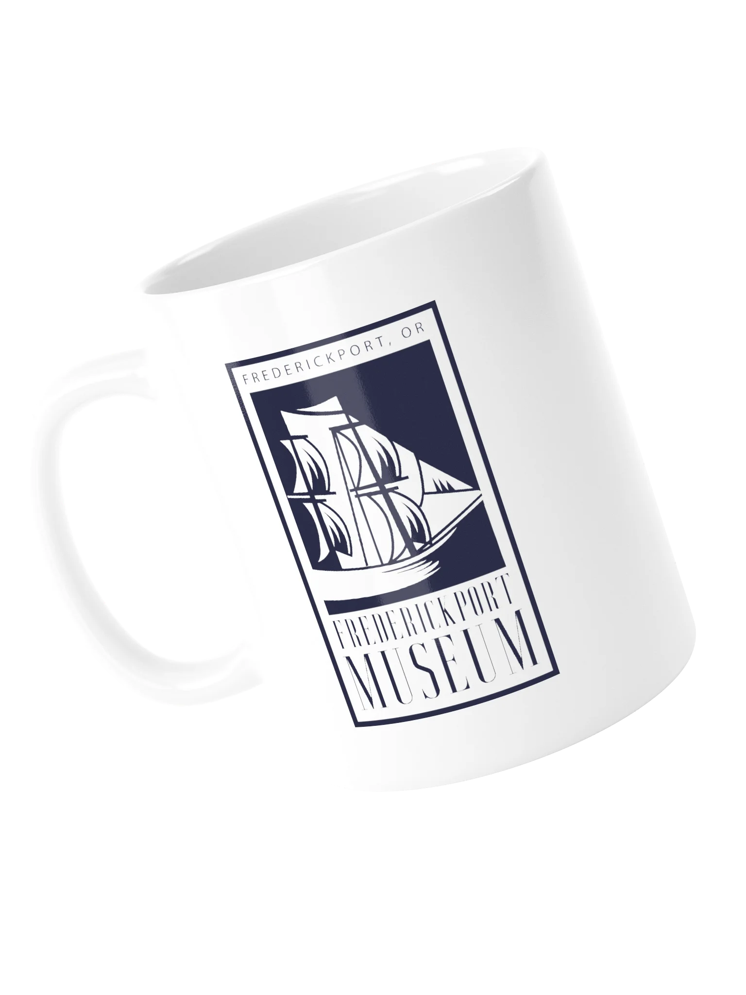 Frederickport Museum Navy Coffee Mug product image (13)
