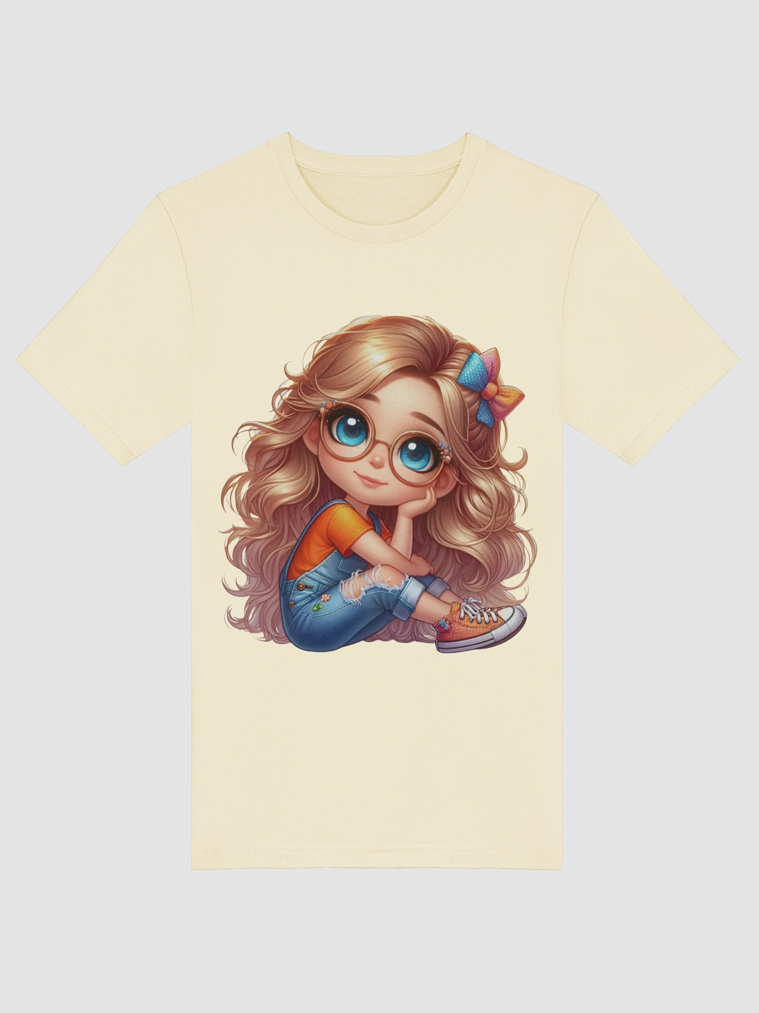 Whimsical Girl Illustration T-Shirt product image (15)