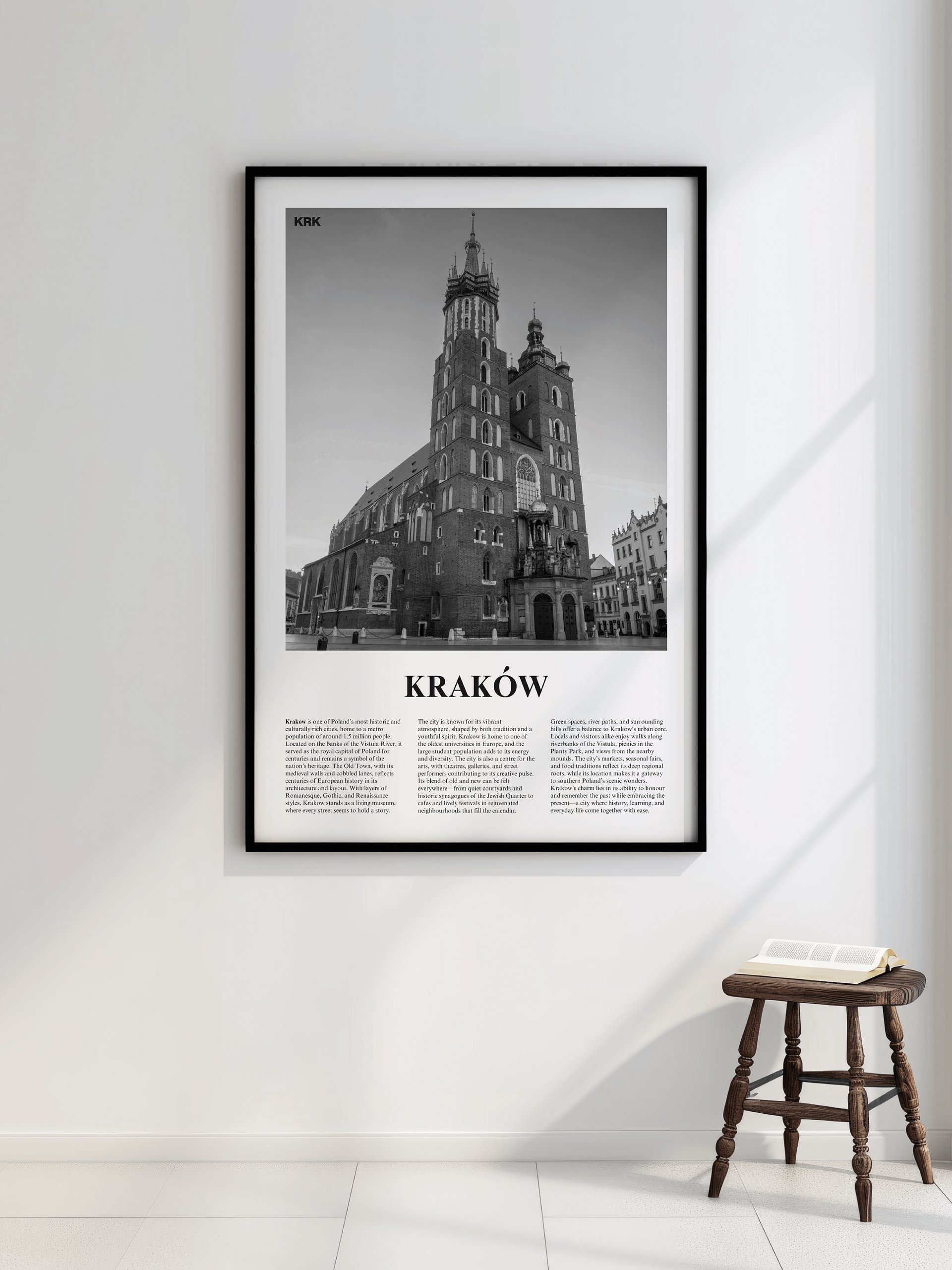 Krakow 01 Newspaper Poster product image (2)