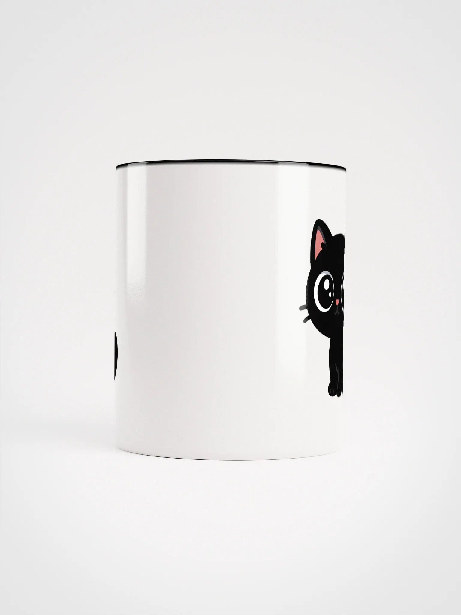 Cute Black Cat Mug product image (57)