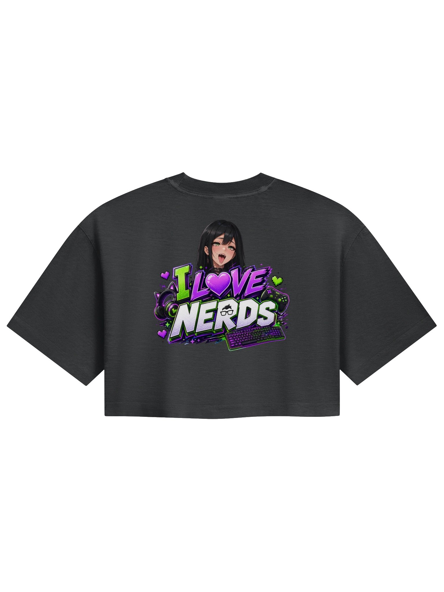 I Love Nerds Crop Top product image (5)