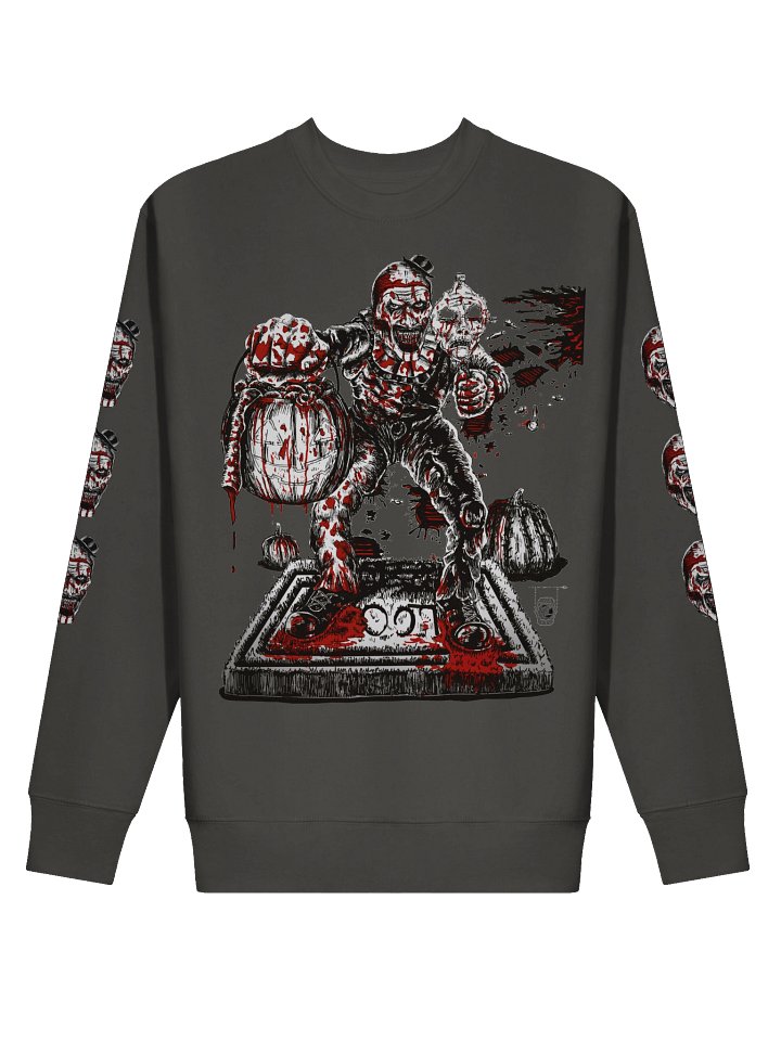 Trick or Treat with Art the Clown- Bloody Version- Unisex SweatShirt product image (9)