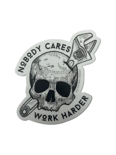 Work Harder Sticker product image (1)