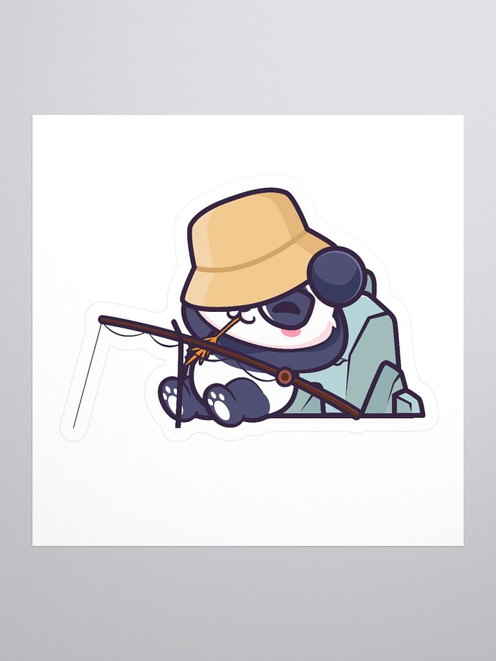Cozy Panda Sticker product image (1)