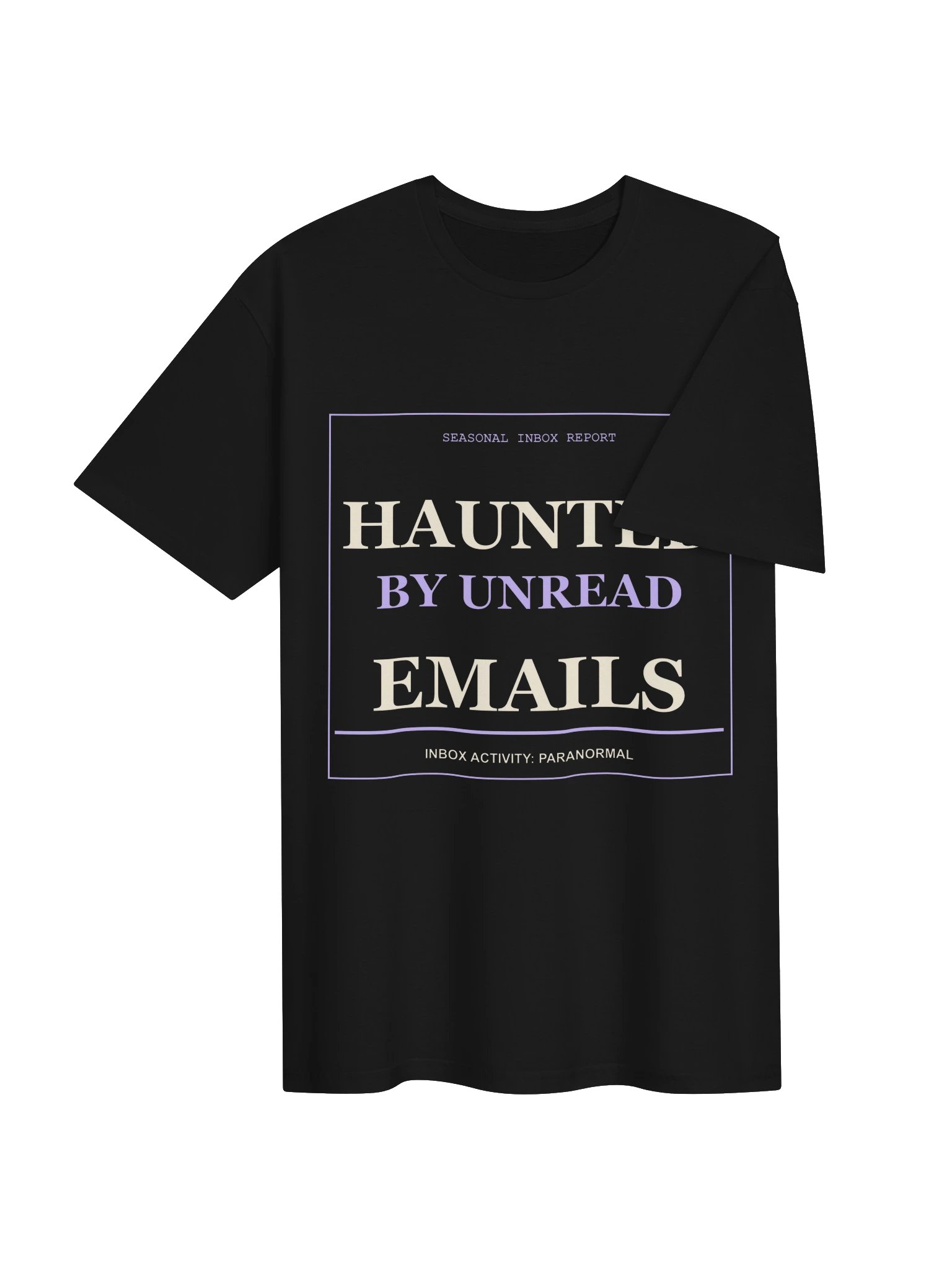 Funny Halloween Work Shirt — Haunted by Unread Emails product image (4)