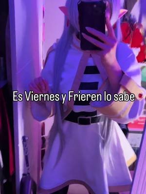 Viernes de friereeeen #frieren #frierenbeyondjourneysend #frierencosplay 
