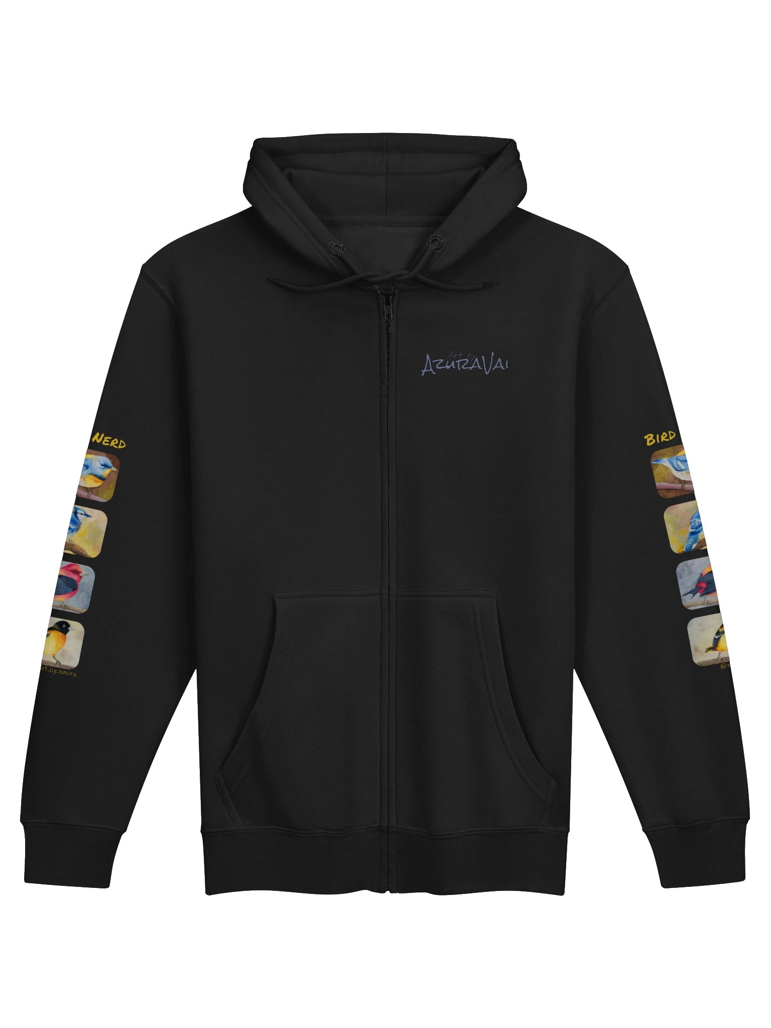 Bird Nerd Full Zip Hoodie product image (1)