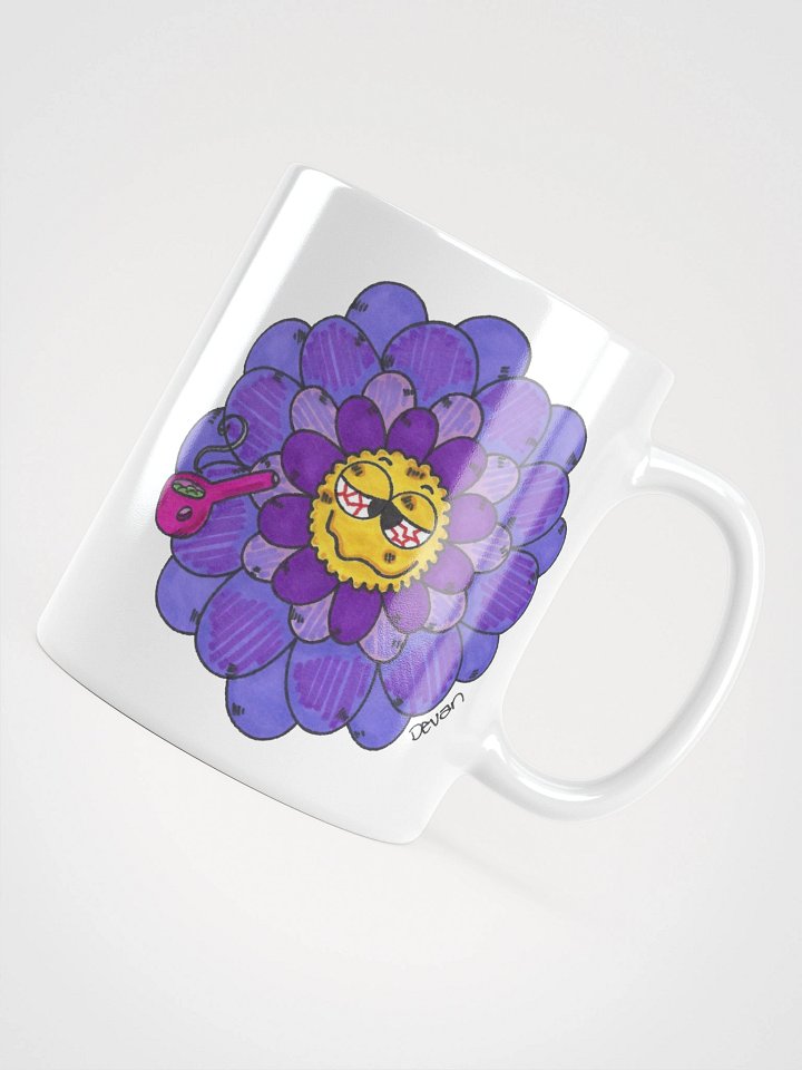 Purple Stoner Flower Mug product image (2)