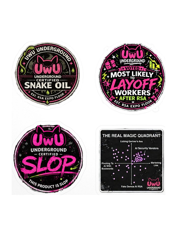 RSA - MULTI PASS Stickers product image (1)