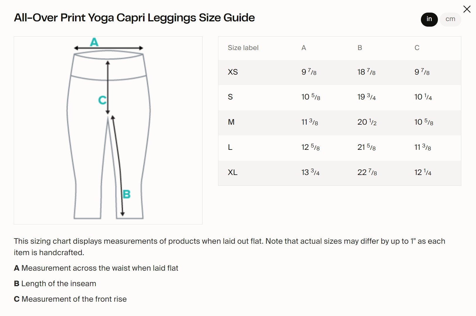 Peacock Valley (yoga capri leggings) product image (4)