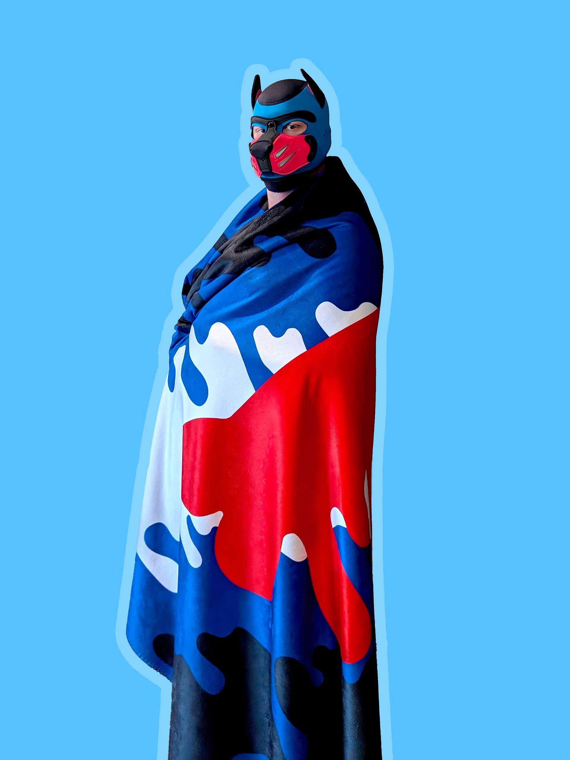 Pup Pride Drip - Sherpa Blanket product image (5)