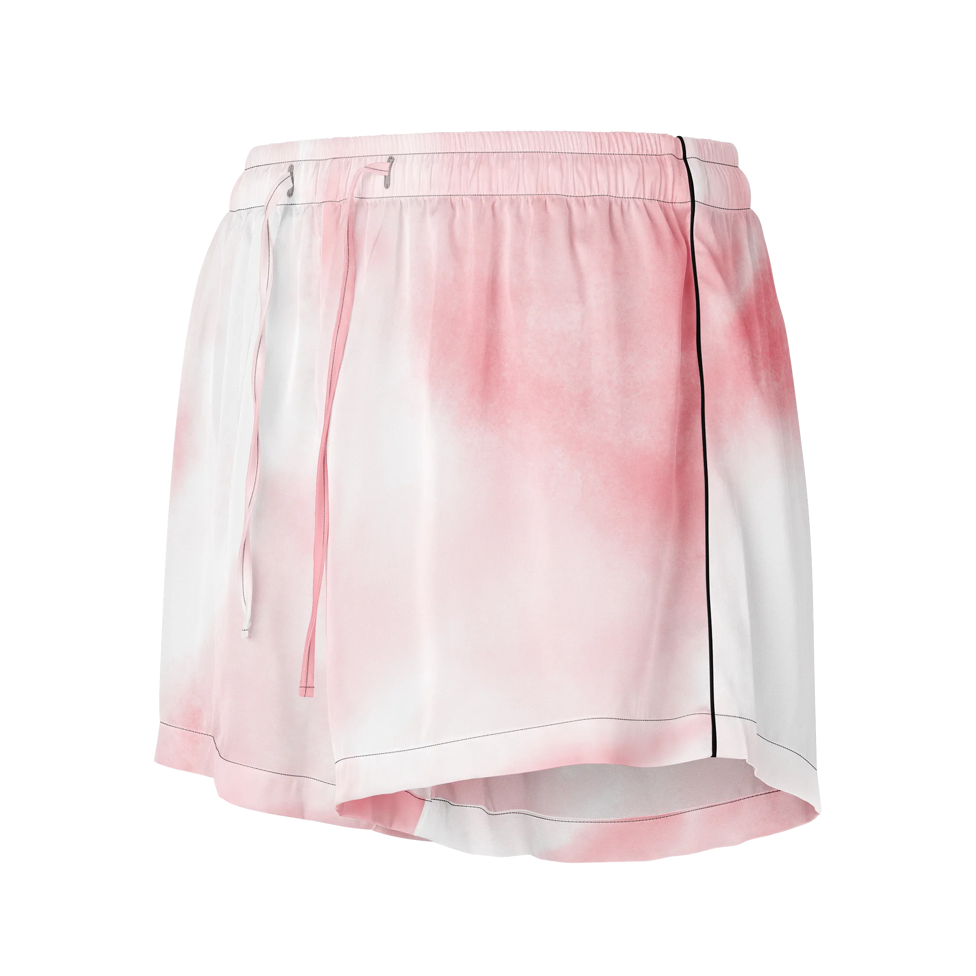 Soft Pink Abstract Pyjama Shorts product image (1)