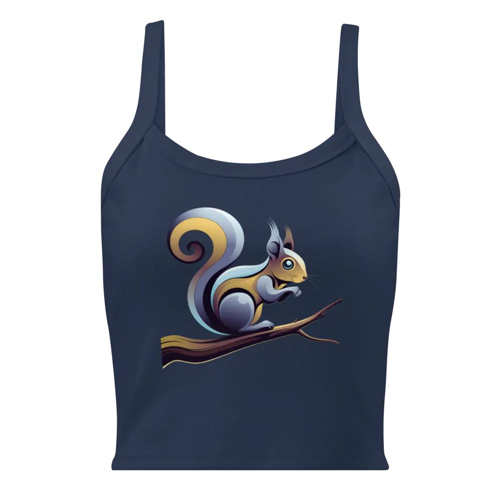 Squirrel Whimsy Micro-Rib Tank product image (1)