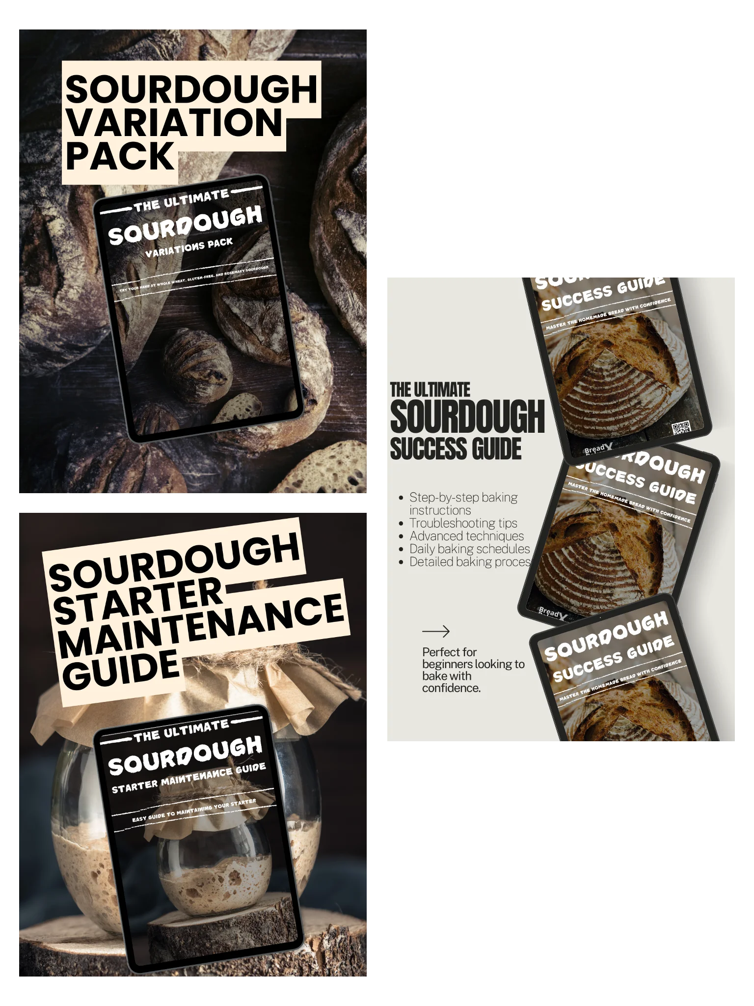 The Ultimate Sourdough Success Guides - BreadXBaker product image (1)
