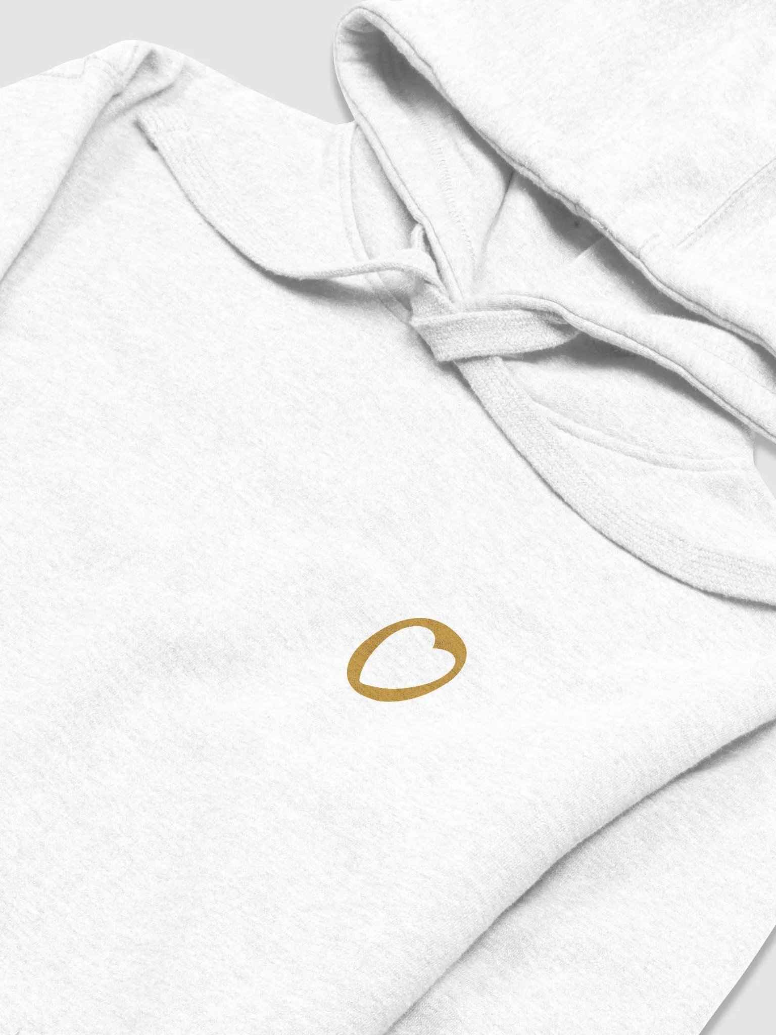 thanks for being here! Hoodie (Gold) product image (1)