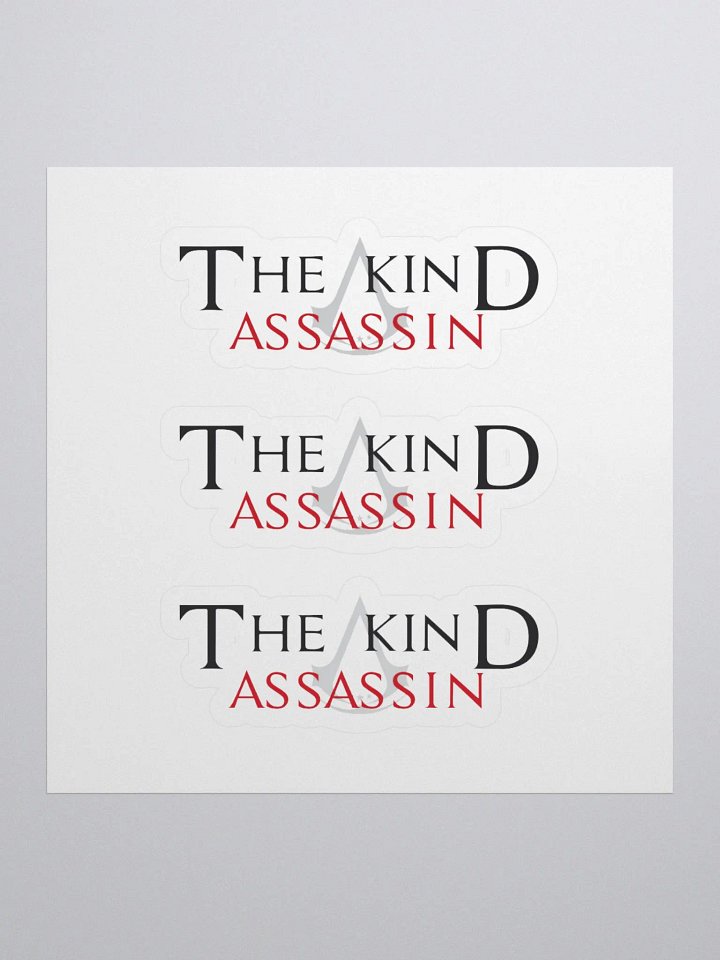 The Kind Assassin | Logo Sticker product image (1)