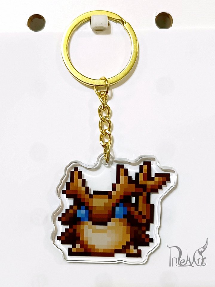 Golden Critter Acrylic Charm** product image (2)