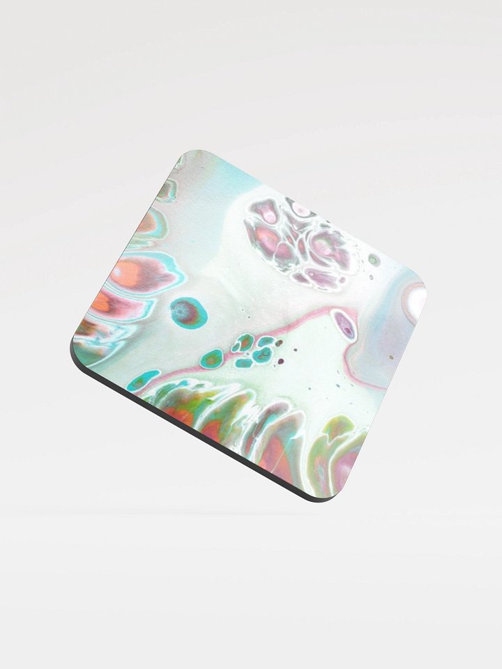 Weiße Farbzellen Untersetzer product image (1)