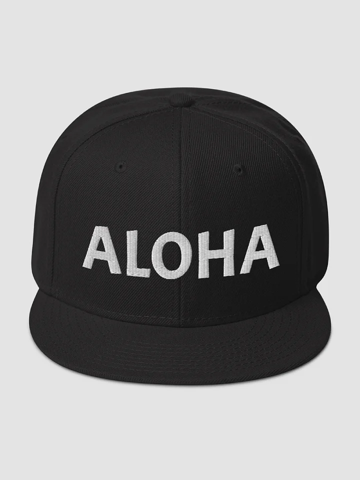 Aloha Snapback Baseball Cap product image (2)