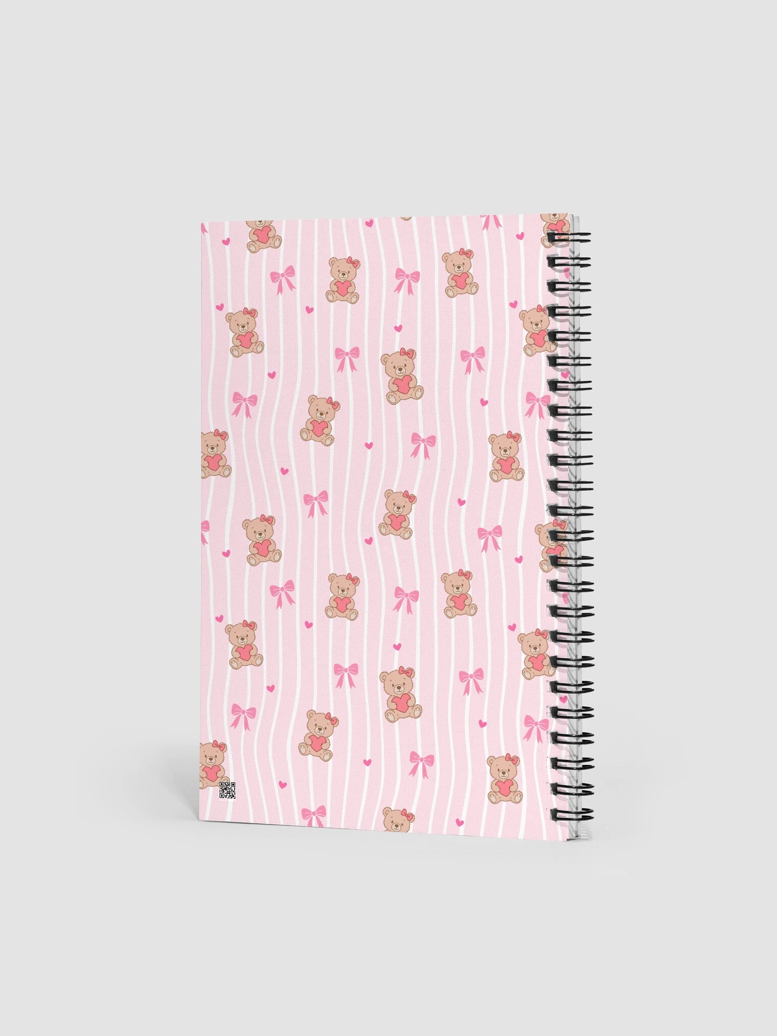 Honeybear Coquette Spiral Dotted Journal/Notebook. product image (2)