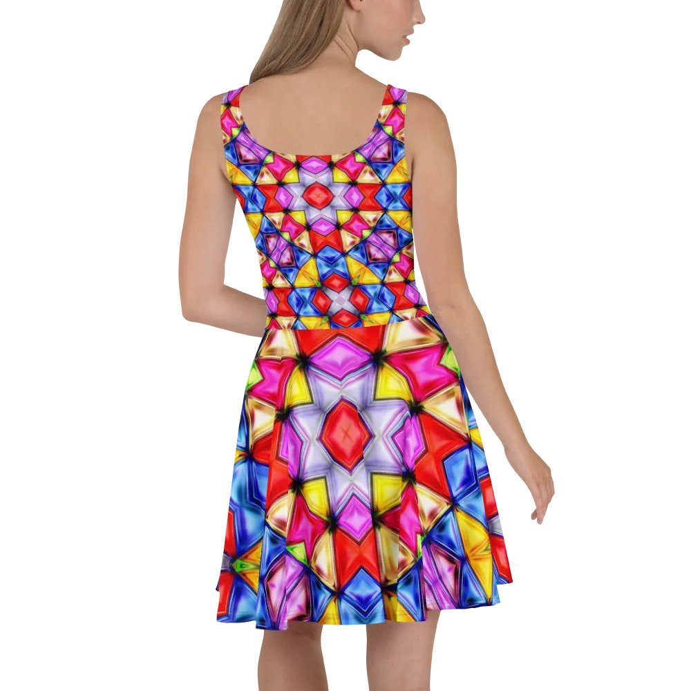 Barry Grady 'Vibrant' Skater Dress product image (4)