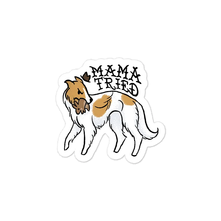 Mama Tried Sticker - Spotted Red product image (1)