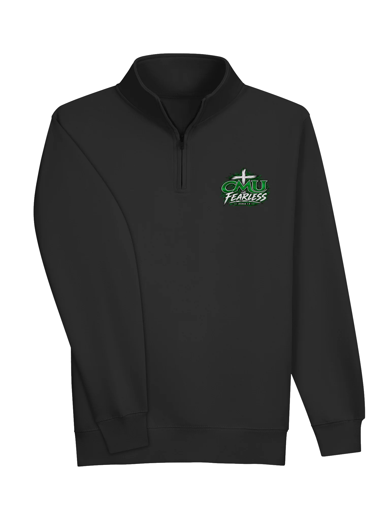 CMU Fearless Christian Quarter-Zip Sweatshirt product image (13)