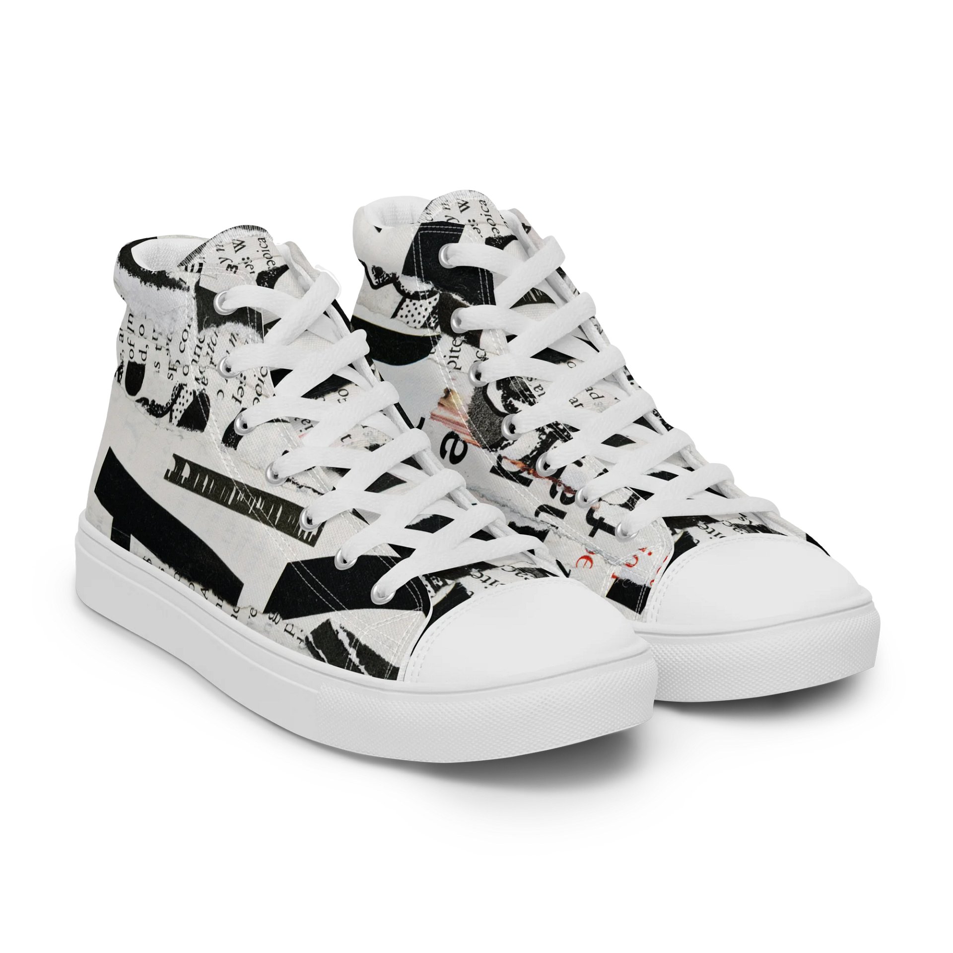 Chaos Collage Women's High Tops product image (8)